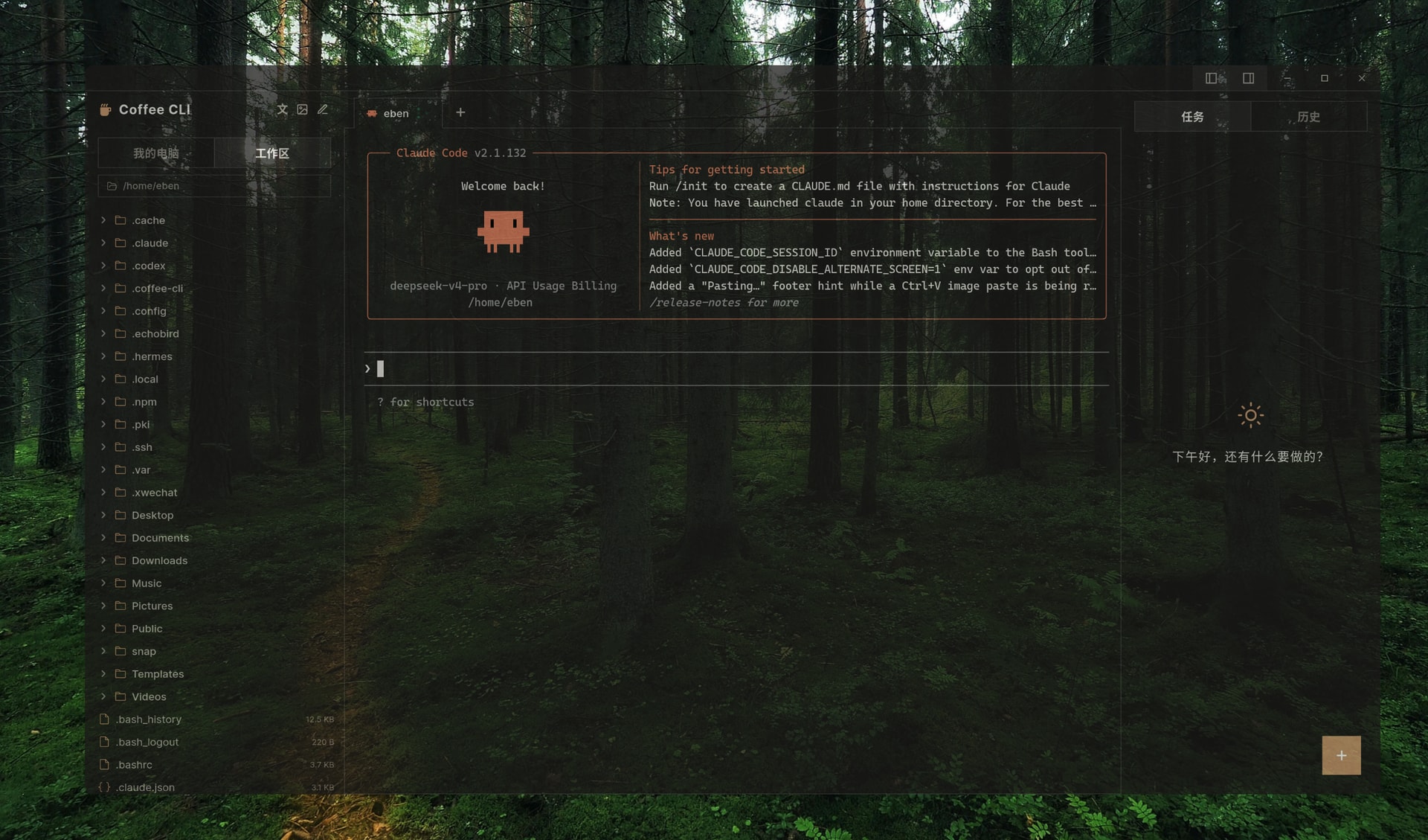Coffee CLI demo